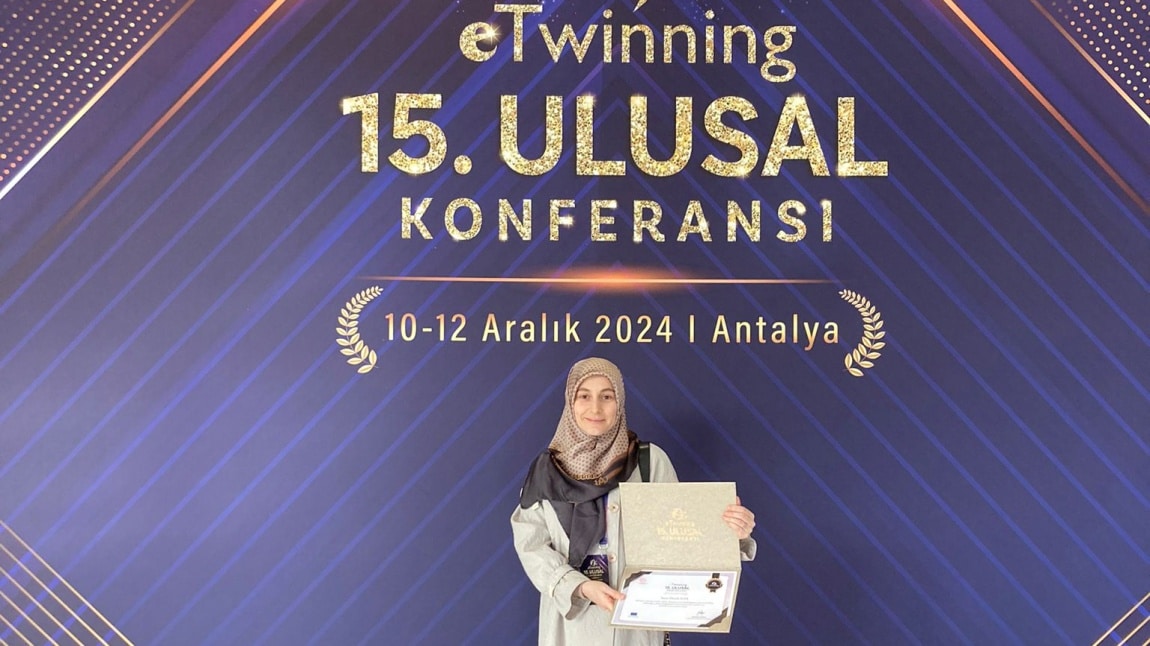 eTwinning projemiz ödüllendirildi